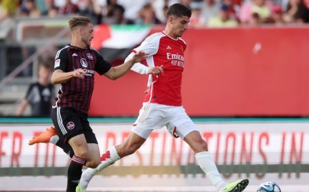 Arsenal Held to Draw by Nurnberg in Opening Preseason Clash
