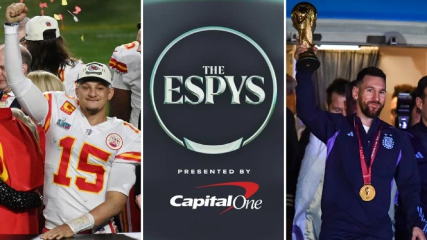 Patrick Mahomes and Lionel Messi Double Winners at ESPY Awards